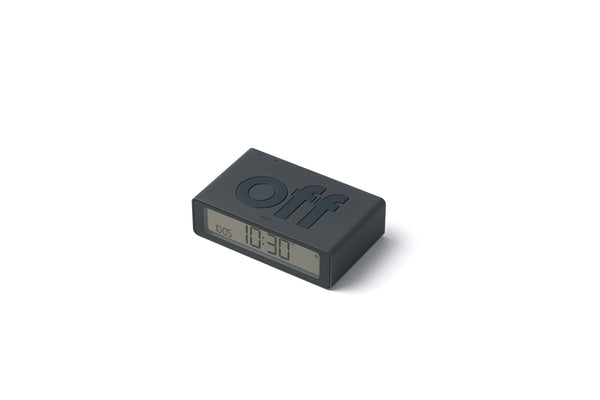 Wecker Flip Mini - Dunkelgrau