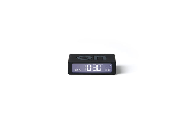 Wecker Flip Mini - Schwarz