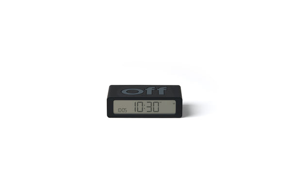 Wecker Flip Mini - Schwarz