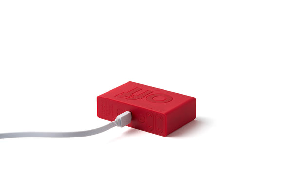 Wecker Flip Mini - Dunkelrot