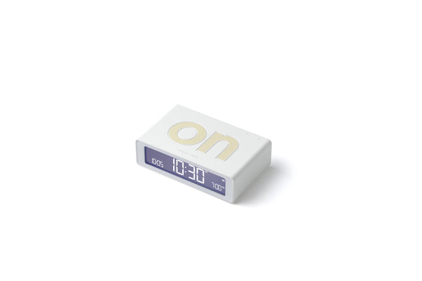 Wecker Flip Mini - Weiß