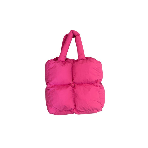 Flauschige Handtasche "PUFFY" pink
