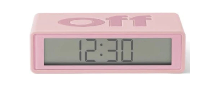 Wecker Flip+ Travel - rosa