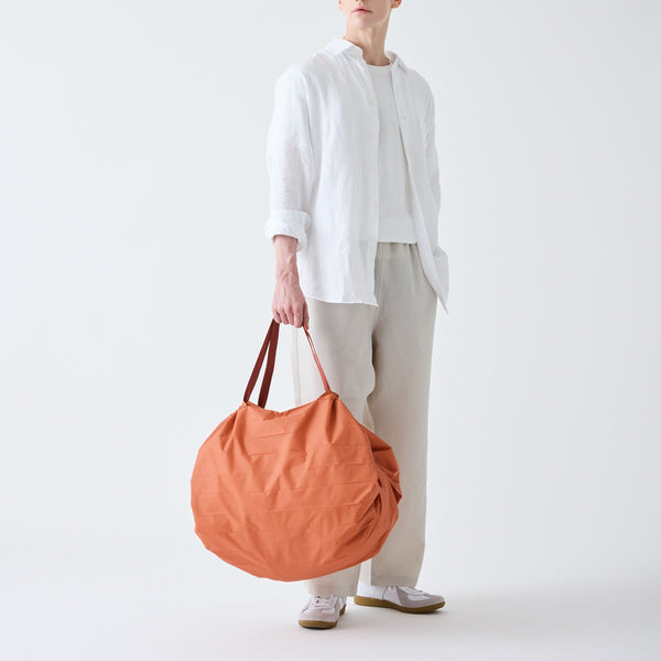 Shupatto Compact Bag L – Brick Brown
