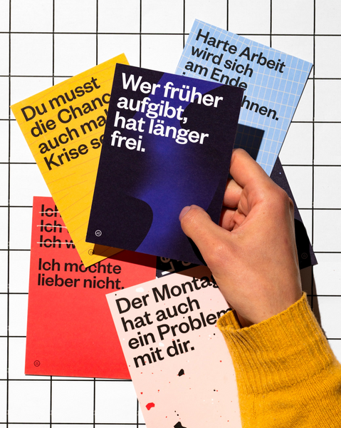 Postkarte »Haufen«