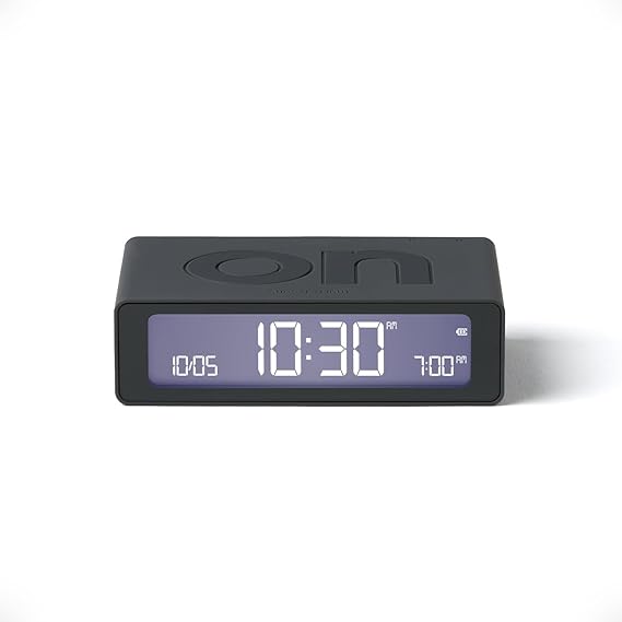 Wecker Flip Mini - schwarz