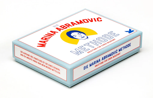 Die Marina Abramović Methode - Anleitung für einen Neustart; 30 Karten mit Anleitungen der Künstlerin
