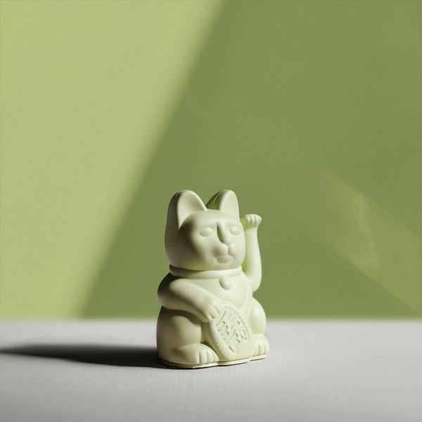 Lucky Cat Mini in der Farbe Hellgrün