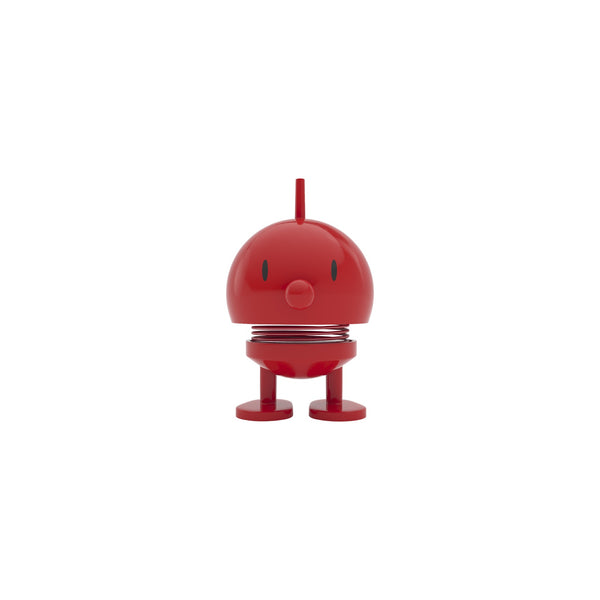 Der Hoptimist in der Größe S: jetzt auch in Rot erhältlich! Die süßen Figuren wackeln, wenn man sie am Kopf berührt. Ein Hingucker!