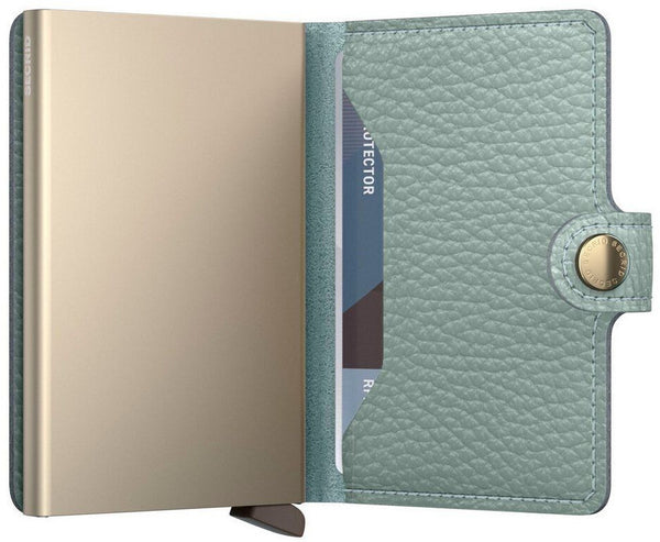 SECRID Miniwallet Pebble - Sea green