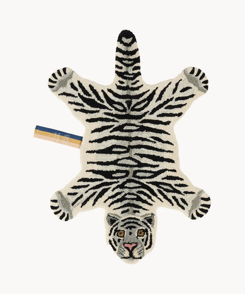 Kleiner Teppich - Weißer Tiger