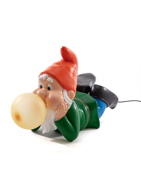 Gartenzwerg Lampe "dreaming" 