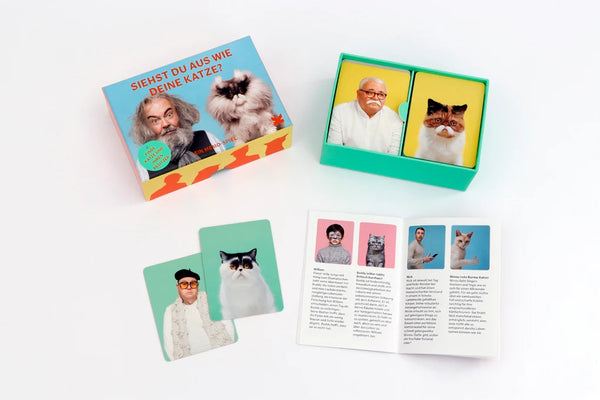 geöffnete Box mit Beispiel Memory Paaren 