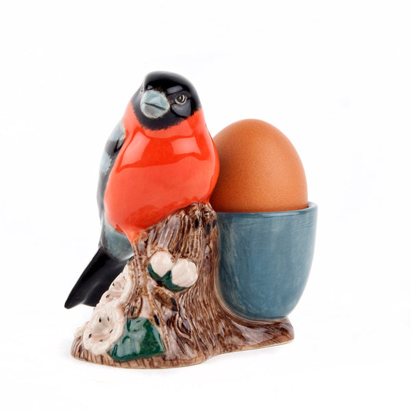 Eierbecher aus Keramik Blutfink
