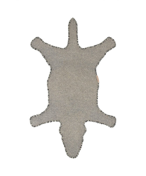 Rückseite des Teppichs