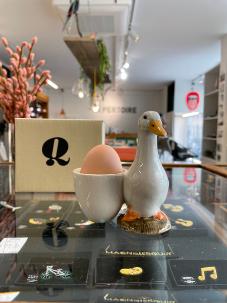 Keramik Eierbecher Gans