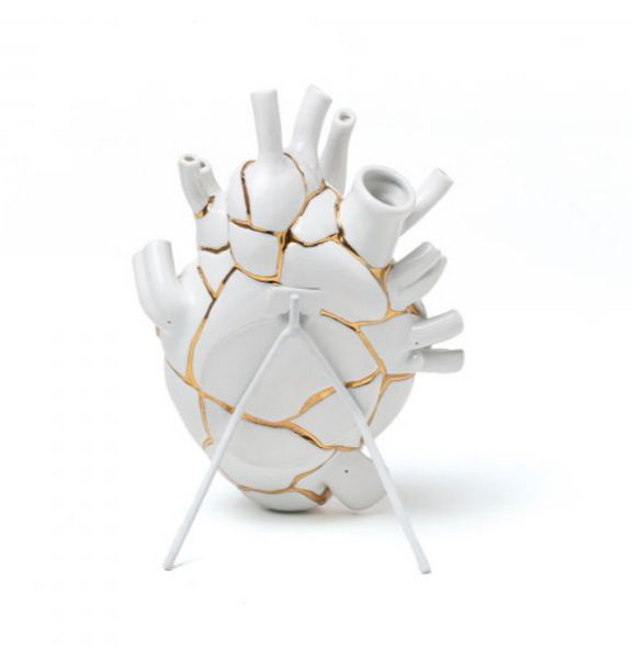 Herzvase - Love in Bloom Kintsugi