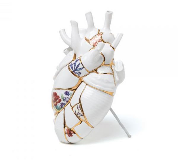 Herzvase - Love in Bloom Kintsugi
