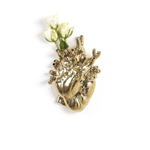 Herzvase - Love in Bloom Gold