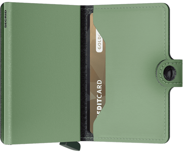 Miniwallet in Pistachio